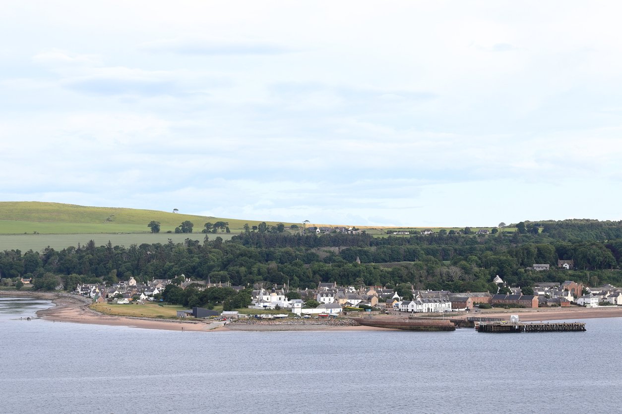 The View Towards Cromarty in the Highland Area of Scotland The View Towards Cromarty in the Highland Area of Scotland